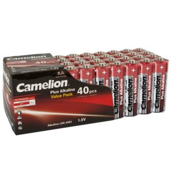 Camelion Plus AA Mignon LR6 Alklaine 40 Batterien