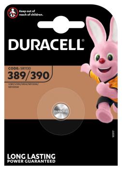 Duracell 389 / 390 SR1130 Silberoxid 1.55 V Batterie