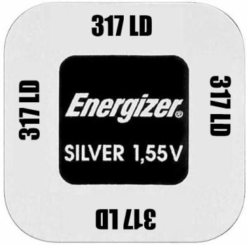 Energizer 317 SR516SW Silberoxid 1.55 V Batterie