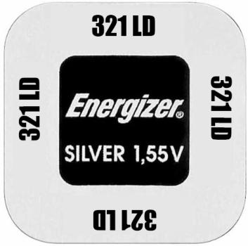 Energizer 321 SR616SW Silberoxid 1.55 V Batterie