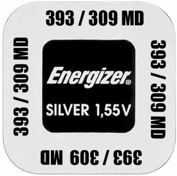 Energizer 309 / 393 SR754 Silberoxid 1.55 V Batterie