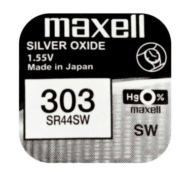 Maxell 303 SR1154SW Silberoxid 1.55 V Batterie