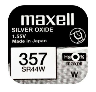 Maxell 357 SR1154W Silberoxid 1.55 V Batterie