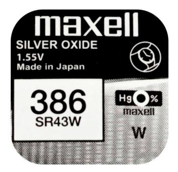 Maxell 386 SR1143W Silberoxid 1.55 V Batterie