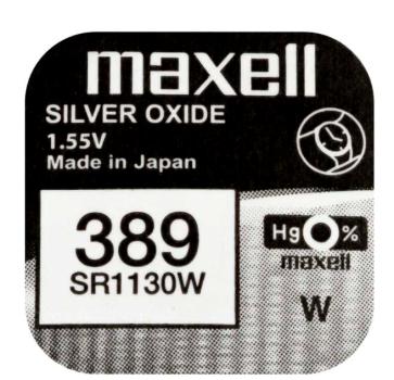 Maxell 389 SR1130W Silberoxid 1.55 V Batterie