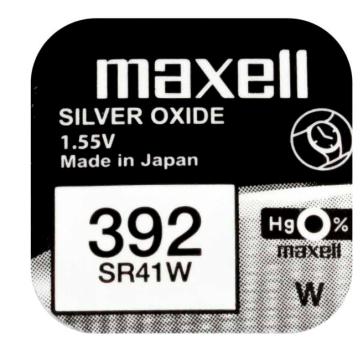 Maxell 392 SR736W Silberoxid 1.55 V Batterie
