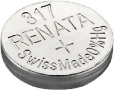 Renata 317 SR516SW Silberoxid 1.55 V Batterie