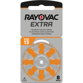 Rayovac Typ 13 PR48 Orange 1,45V Zink Luft – 8 Stück