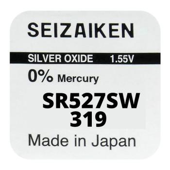 Seizaiken 319 SR527SW Silberoxid 1.55 V Batterie
