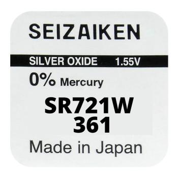 Seizaiken 361 SR721W Silberoxid 1.55 V Batterie