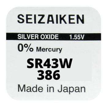 Seizaiken 386 SR1143W Silberoxid 1.55 V Batterie