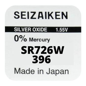 Seizaiken 396 SR726W Silberoxid 1.55 V Batterie