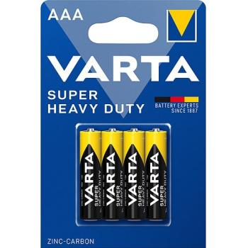 Varta Super Heavy Duty AAA Micro R03 Zink Kohle 4 Batterien