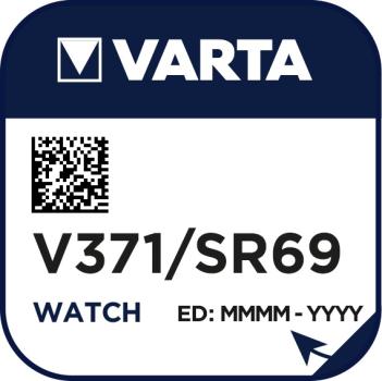 Varta 371 SR920SW Silberoxid 1.55 V Batterie