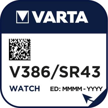 Varta 386 SR1143W Silberoxid 1.55 V Batterie