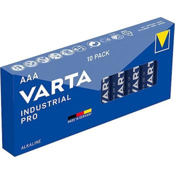 Varta Pro Industrial AAA Micro LR03 Alkaline 10 Batterien