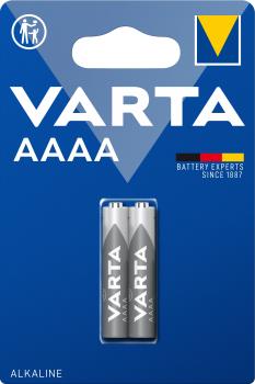 Varta AAAA Mini LR61 Alkaline 2 Batterien