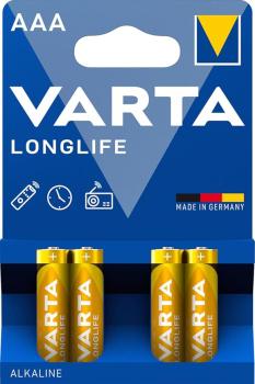 Varta Longlife Power AAA Micro LR03 Alkaline 4 Batterien