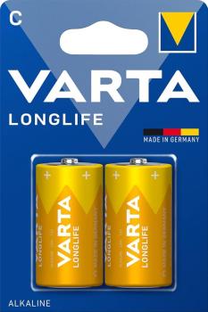 Varta Longlife Baby C LR14 Alkaline 2 Batterien
