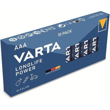 Varta Longlife Power AAA Micro LR03 Alkaline 10 Batterien