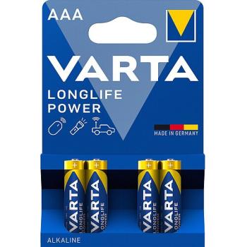 Varta Longlife Power AAA Micro LR03 Alkaline 4 Batterien