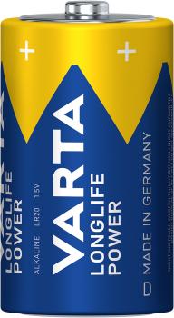 Varta Longlife Power Mono D LR20 Alkaline Batterie lose