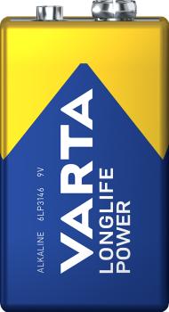 Varta Longlife Power 9V Block 6LR61 Alkaline Batterie lose