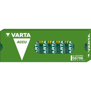 Varta AA Mignon 2100mAh NiMH HR6 Power Recharge 10 Akkus