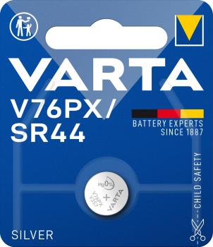 Varta 76PX SR44 Silberoxid Batterie 1.55 V