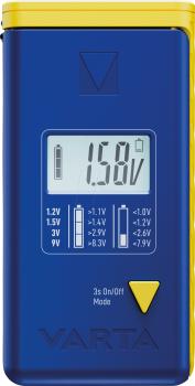 Varta LCD Batterietester 893 für Batterien & Knofzellen