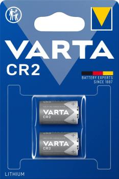 Varta CR2 Lithium 3V CR17355 2 Batterien