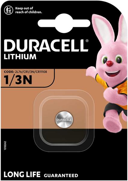 Duracell CR1/3N CR11108 Lithium 3V Batterie