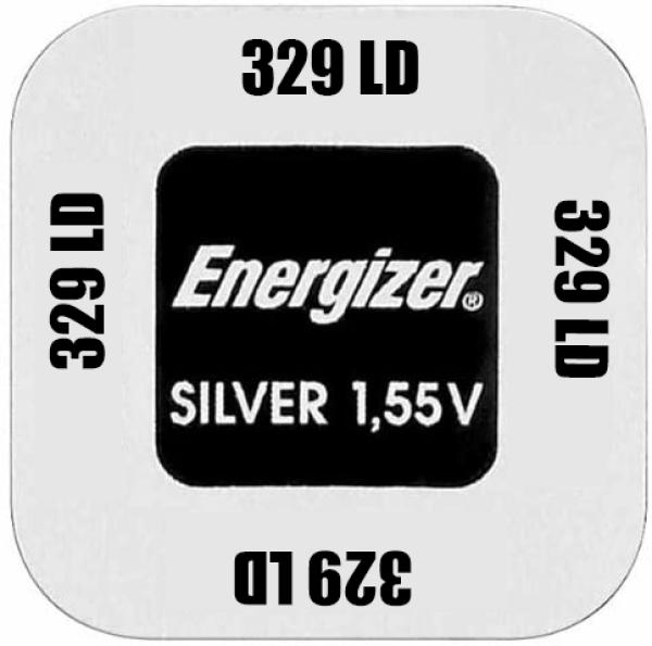 Energizer 329 SR731SW Silberoxid 1.55 V Batterie