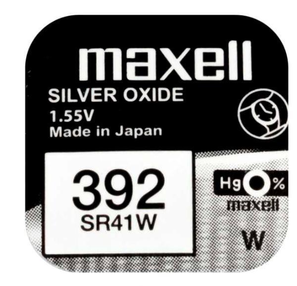 Maxell 392 SR736W Silberoxid 1.55 V Batterie