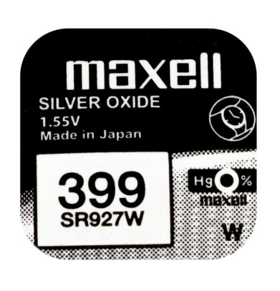 Maxell 399 SR927W Silberoxid 1.55 V Batterie