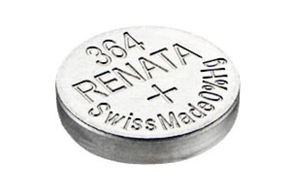 Renata 364 SR621SW Silberoxid 1.55 V Batterie