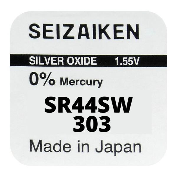 Seizaiken 303 SR1154SW Silberoxid 1.55 V Batterie
