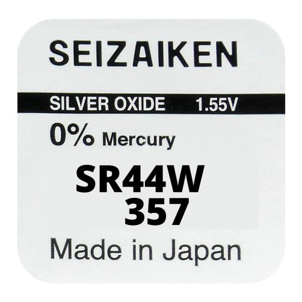 Seizaiken 357 SR1154W Silberoxid 1.55 V Batterie