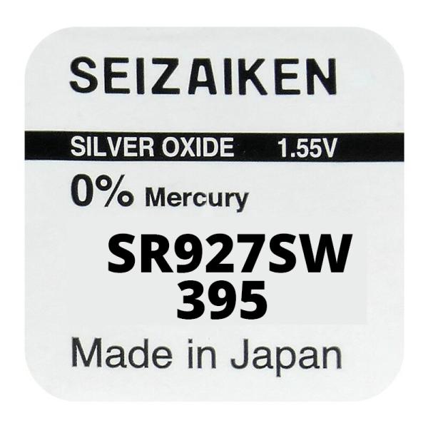 Seizaiken 395 SR927SW Silberoxid 1.55 V Batterie