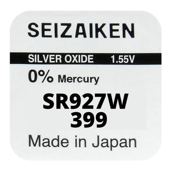 Seizaiken 399 SR927W Silberoxid 1.55 V Batterie