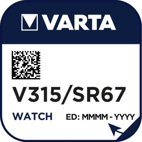 Varta 315 SR716SW Silberoxid 1.55 V Batterie