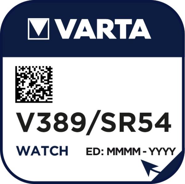 Varta 389 SR1130W Silberoxid 1.55 V Batterie