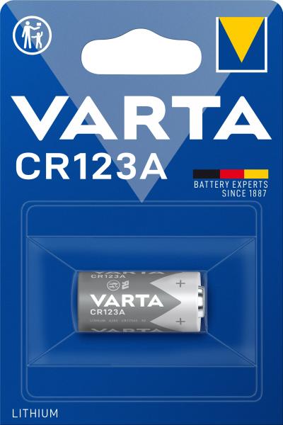 Varta CR123A Lithium 3V CR17345 Batterie